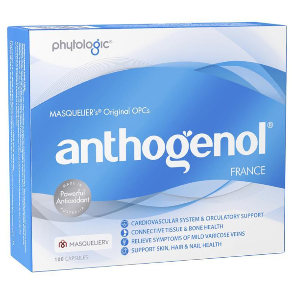 Anthogenol  月光寶盒花青素抗氧化膠囊 100粒/膠囊 