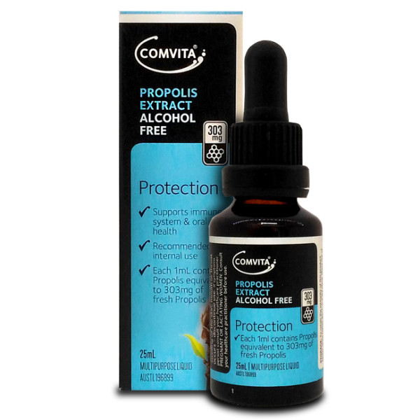 Comvita 康維他 Propolis Extract  蜂膠滴劑 (PFL15) (無酒精) / 25ml