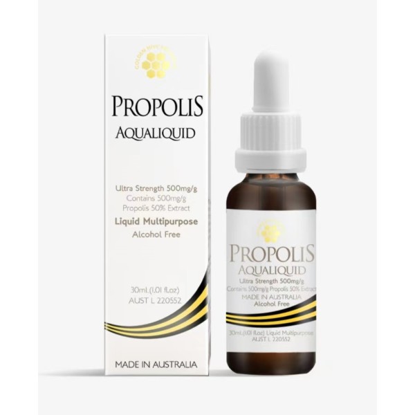 Golden Hive Propolis Aqualiquid 金蜂巢甜味蜂膠滴劑30ml