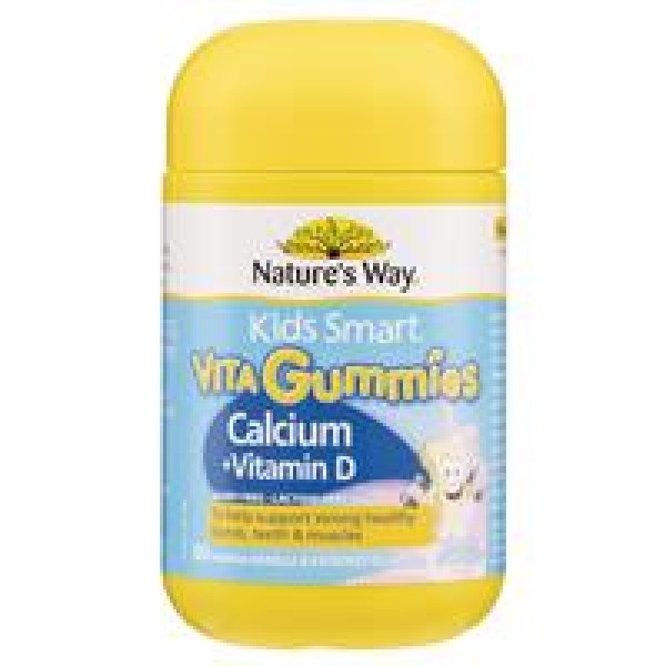 Nature's Way Kids Smart 兒童專用益鈣軟糖 60粒/軟糖