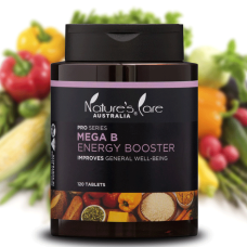 Nature’s Care Pro 黑金系列 Mega B Energy Booster 綜合營養素B群 120粒/錠