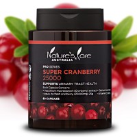Nature's Care Pro 黑金系列 SUPER CRANBERRY 25000mg 高含量蔓越莓 60粒/膠囊 Nature's Care Pro 黑金系列 SUPER CRANBERRY 25000mg 高含量蔓越莓 60粒/膠囊