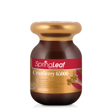 Spring Leaf 綠芙 Cranberry 蔓越莓 65000mg 30粒 / 膠囊