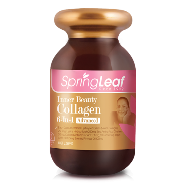 Spring Leaf 綠芙 Inner Beauty Collagen 6合1凍齡膠原蛋白90粒/膠囊