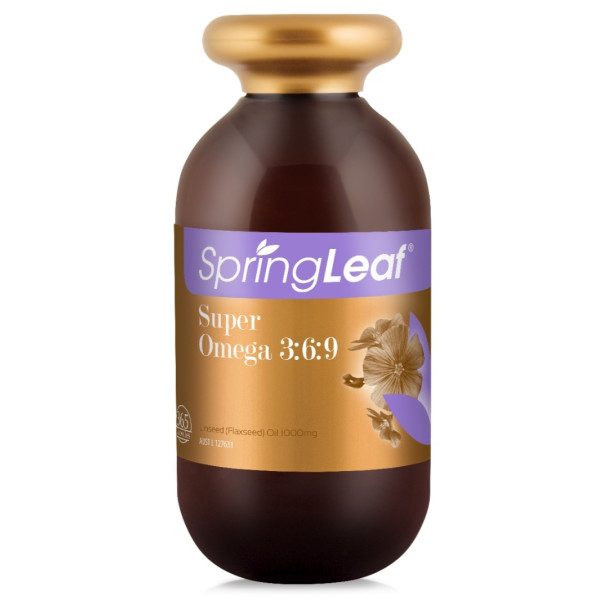 Spring Leaf 綠芙 Omega 3:6:9 超級亞麻仁油 1000mg 365粒/膠囊
