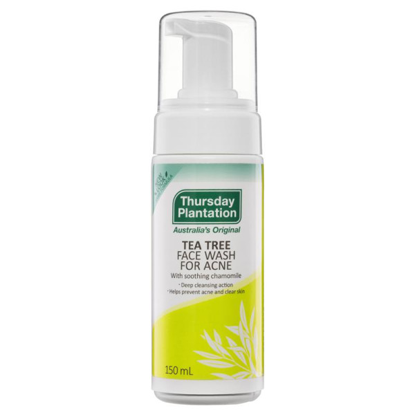 Thursday Plantation Face wash 星期四農莊茶樹抗痘潔顏慕斯 150ml